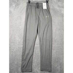 Nike Dri-FIT Pants Kids Large Gray Training Athletic Joggers DM8546-091‎ Poly